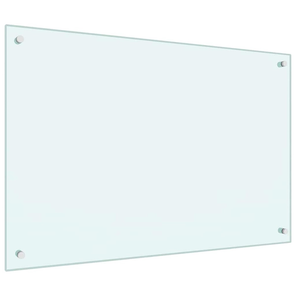 vidaXL Πλάτη κουζίνας 2 τμχ. Λευκό 90 x 60 cm σκληρυμένο γυαλί