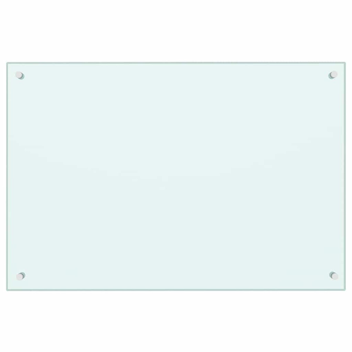 vidaXL Πλάτη κουζίνας 2 τμχ. Λευκό 90 x 60 cm σκληρυμένο γυαλί