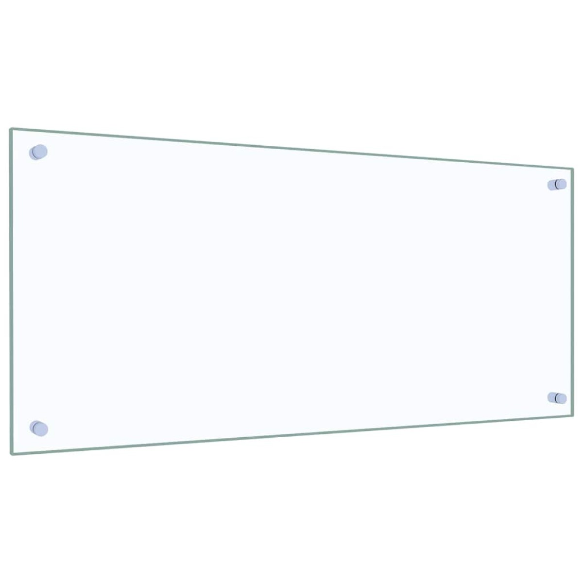 vidaXL Πλάτη κουζίνας 2 τμχ. Διαφανές 90 x 40 cm σκληρυμένο γυαλί