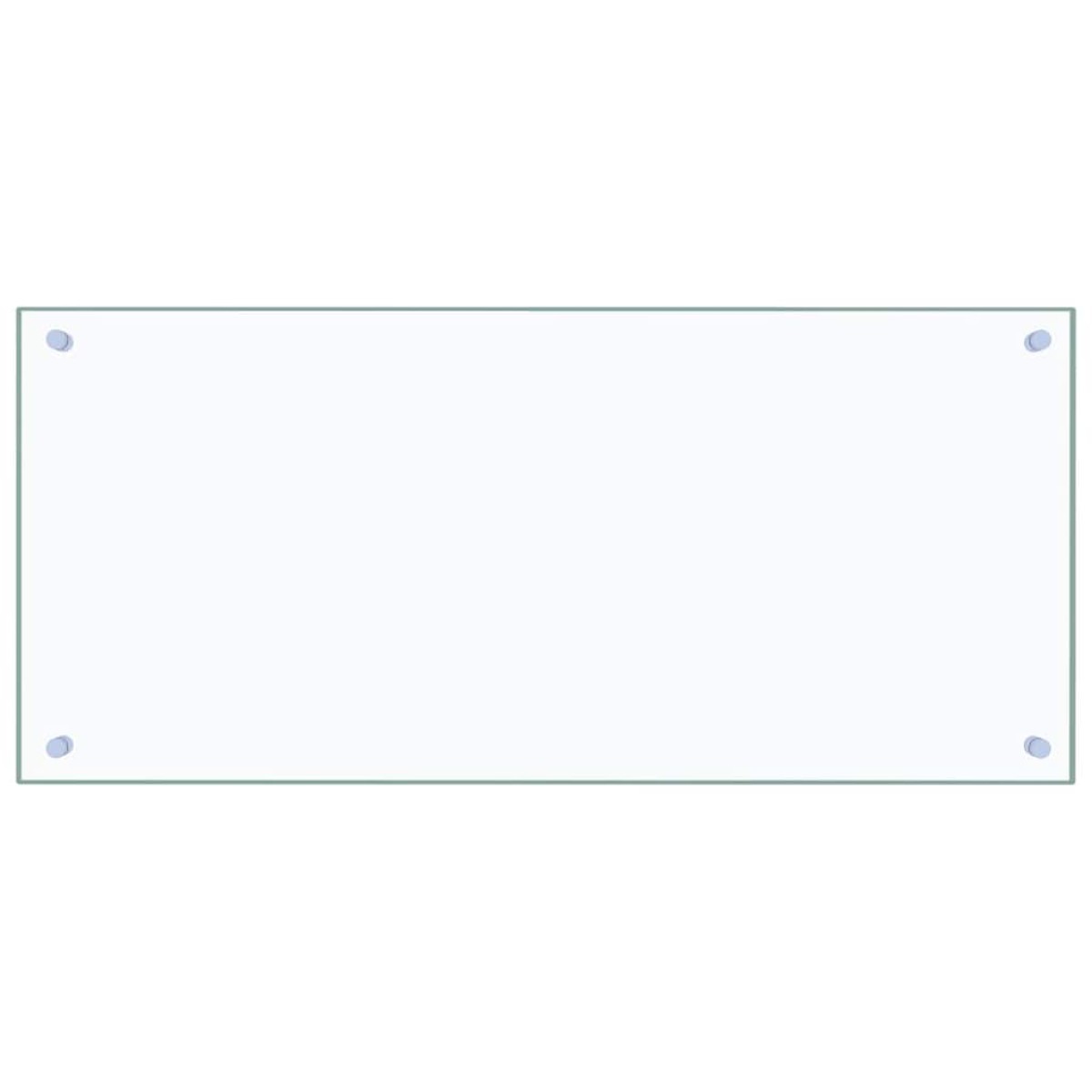 vidaXL Πλάτη κουζίνας 2 τμχ. Διαφανές 90 x 40 cm σκληρυμένο γυαλί