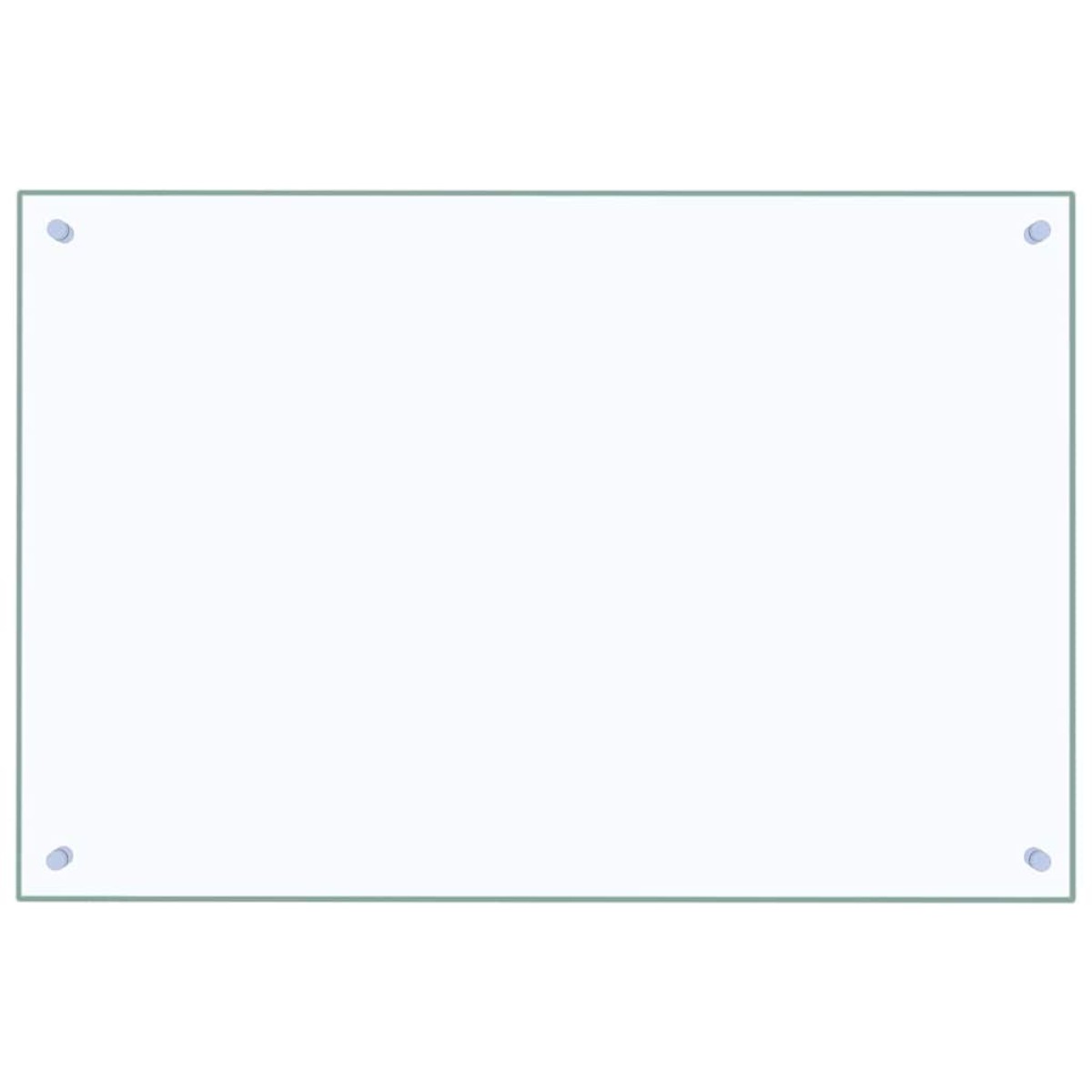 vidaXL Πλάτη κουζίνας 2 τμχ. Διαφανές 90 x 60 cm σκληρυμένο γυαλί
