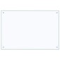 vidaXL Πλάτη κουζίνας 2 τμχ. Διαφανές 90 x 60 cm σκληρυμένο γυαλί