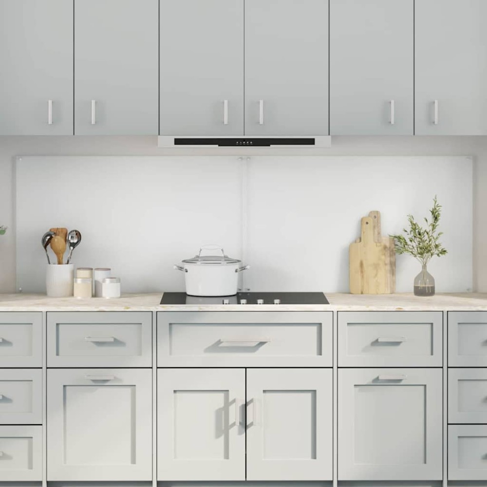 vidaXL Πλάτη κουζίνας 2 τμχ. Διαφανές 100 x 60 cm σκληρυμένο γυαλί