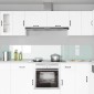 vidaXL Πλάτη κουζίνας 2 τμχ. Λευκό 120 x 40 cm σκληρυμένο γυαλί