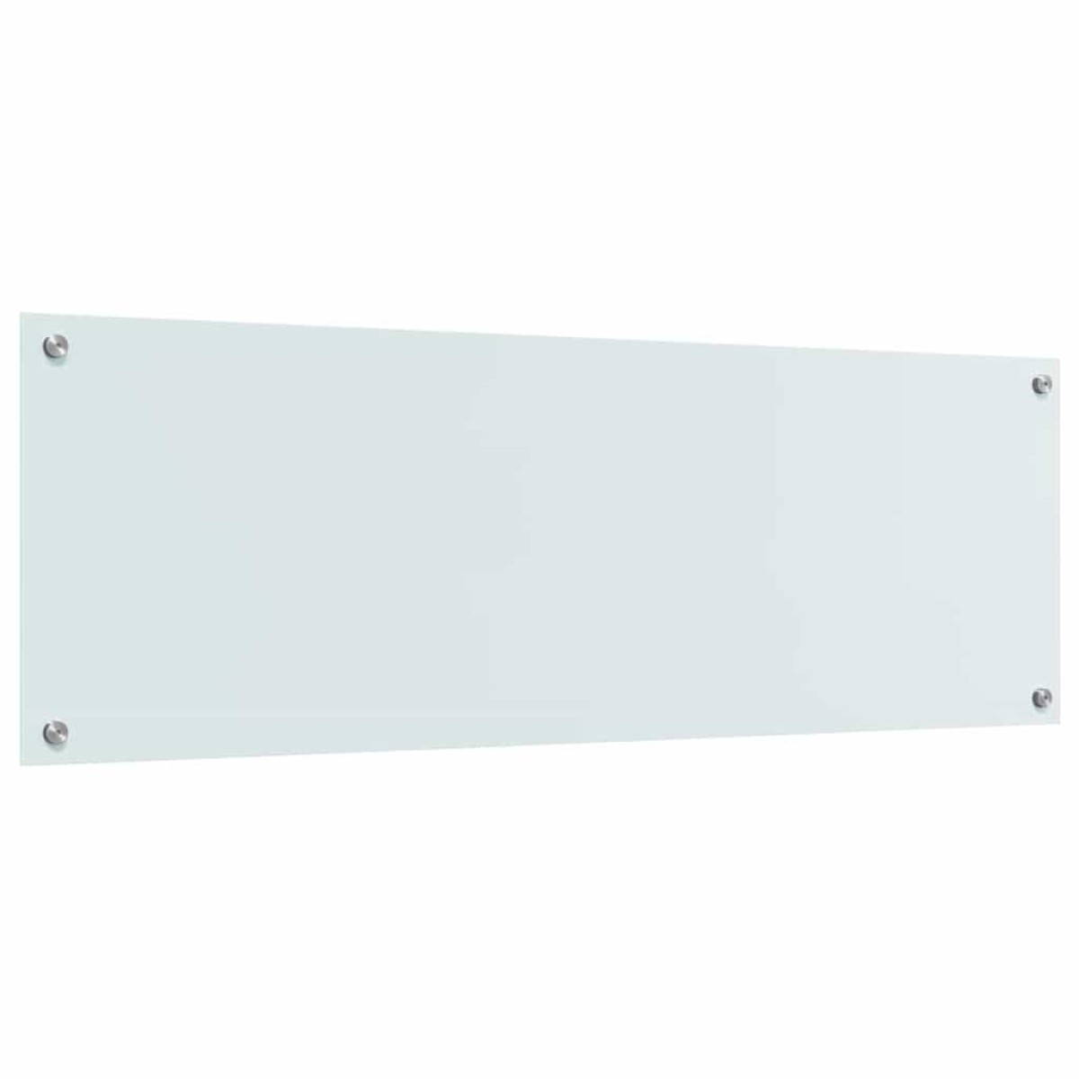 vidaXL Πλάτη κουζίνας 2 τμχ. Λευκό 120 x 40 cm σκληρυμένο γυαλί