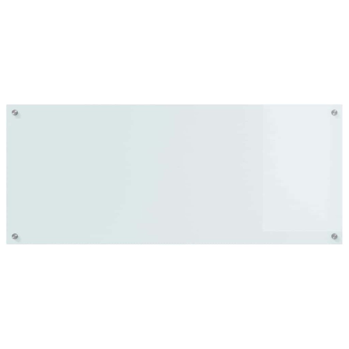 vidaXL Πλάτη κουζίνας 2 τμχ. Λευκό 120 x 50 cm σκληρυμένο γυαλί