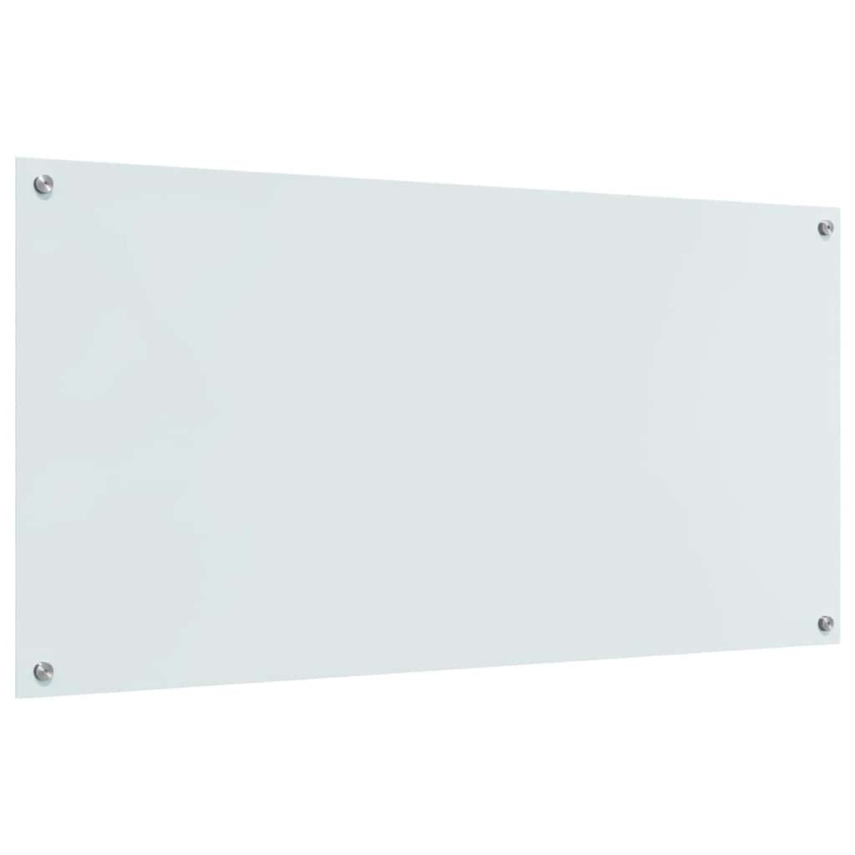 vidaXL Πλάτη κουζίνας 2 τμχ. Λευκό 120 x 60 cm σκληρυμένο γυαλί