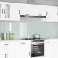 vidaXL Πλάτη κουζίνας 2 τμχ. Λευκό 120 x 60 cm σκληρυμένο γυαλί