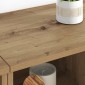 vidaXL Παραδοσιακά Πλευρικά Έπιπλα 2 τμχ. Artisan Oak 60 x 35 x 70 cm
