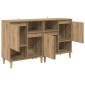 vidaXL Παραδοσιακά Πλευρικά Έπιπλα 2 τμχ. Artisan Oak 60 x 35 x 70 cm
