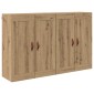 vidaXL Ντουλάπα τοίχου 2 τμχ. Artisan Oak 69,5 x 34 x 90 εκ.