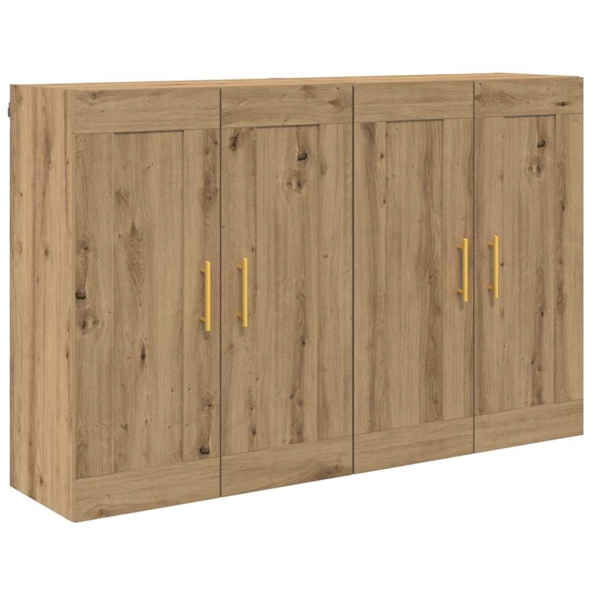 vidaXL Ντουλάπα τοίχου 2 τμχ. Artisan Oak 69,5 x 34 x 90 εκ.
