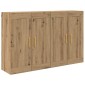 vidaXL Ντουλάπα τοίχου 2 τμχ. Artisan Oak 69,5 x 34 x 90 εκ.