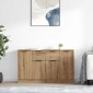 vidaXL Παραδοσιακά Πλευρικά Έπιπλα 2 τμχ. Artisan Oak 60 x 30 x 70 εκ.
