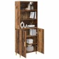 vidaXL Highboard Παλιό Ξύλο 69,5 x 32,5 x 180 εκ Επεξεργασμένο Ξύλο