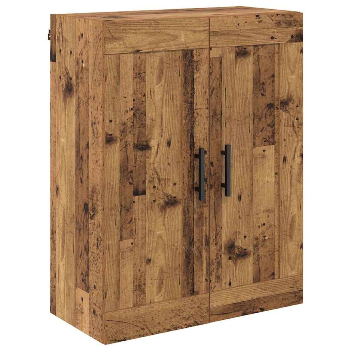 vidaXL Highboard 2 τμχ. Παλιό ξύλο 69,5 x 34 x 180 εκ.