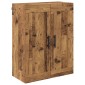vidaXL Highboard 2 τμχ. Παλιό ξύλο 69,5 x 34 x 180 εκ.