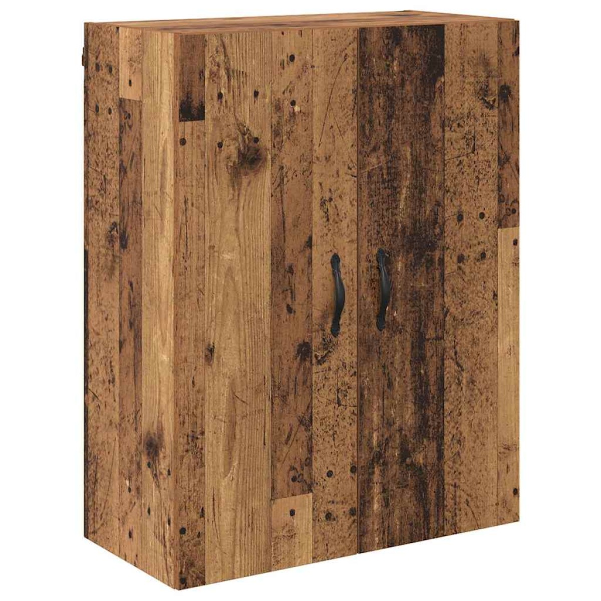 vidaXL Highboard 2 τμχ. Παλιό ξύλο 69,5 x 34 x 180 εκ.