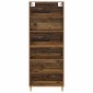 vidaXL Highboard Παλιό Ξύλο 69,5 x 32,5 x 180 εκ Επεξεργασμένο Ξύλο