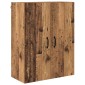 vidaXL Highboard Παλιό Ξύλο 69,5 x 34 x 180 εκ. Επεξεργασμένο Ξύλο