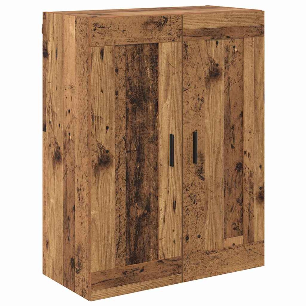 vidaXL Highboard 2 τμχ. Παλιό ξύλο 69,5 x 34 x 180 εκ.