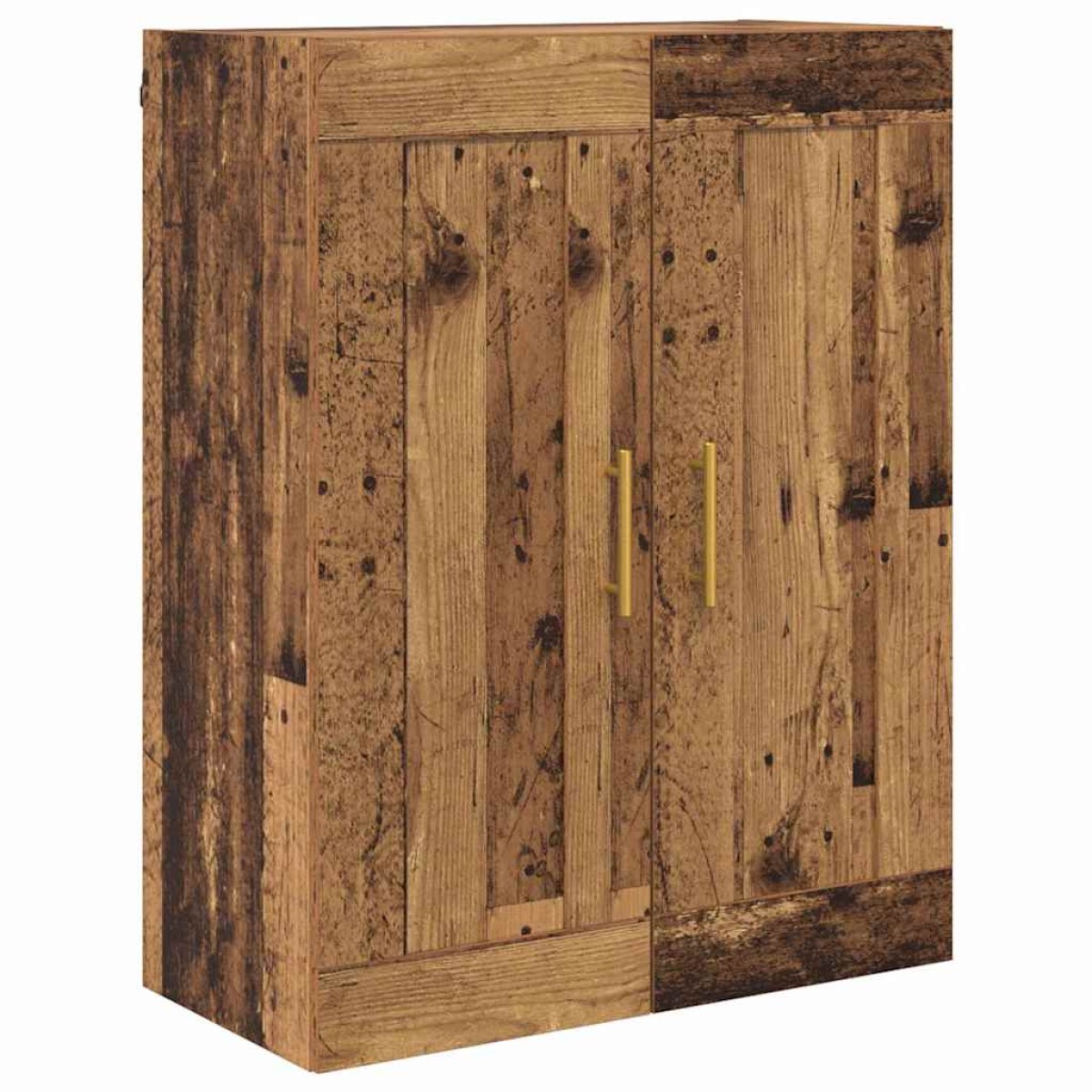 vidaXL Highboard Παλιό Ξύλο 69,5 x 34 x 180 εκ. Επεξεργασμένο Ξύλο