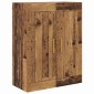 vidaXL Highboard Παλιό Ξύλο 69,5 x 34 x 180 εκ. Επεξεργασμένο Ξύλο