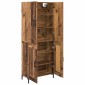 vidaXL Highboard Παλιό Ξύλο 69,5 x 34 x 180 εκ. Επεξεργασμένο Ξύλο