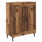 vidaXL Highboard Παλιό ξύλο 69,5 x 34 x 180 εκ. Επεξεργασμένο Ξύλο