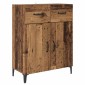 vidaXL Highboard Παλιό Ξύλο 69,5 x 34 x 180 εκ. Επεξεργασμένο Ξύλο
