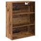vidaXL Highboard Παλιό Ξύλο 69,5 x 34 x 180 εκ. Επεξεργασμένο Ξύλο