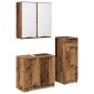 vidaXL Σετ Επίπλων Μπάνιου 3 τμχ. Παλιό ξύλο 64,5 x 33,5 x 59 εκ.