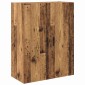 vidaXL Highboard 2 τμχ. Παλιό Ξύλο 69,5 x 34 x 180 εκ.