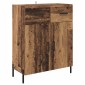 vidaXL Highboard Παλιό Ξύλο 69,5 x 34 x 180 εκ. Επεξεργασμένο Ξύλο