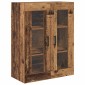 vidaXL Highboard Παλιό Ξύλο 69,5 x 34 x 180 εκ. Επεξεργασμένο Ξύλο