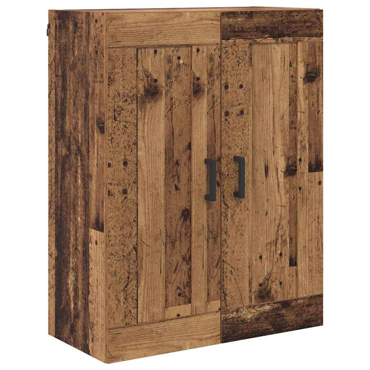 vidaXL Highboard 2 τμχ. Παλιό Ξύλο 69,5 x 34 x 180 εκ.