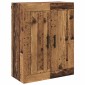 vidaXL Highboard 2 τμχ. Παλιό ξύλο 69,5 x 34 x 180 εκ.