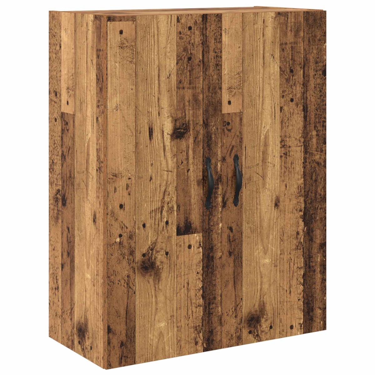 vidaXL Highboard 2 τμχ. Παλιό ξύλο 69,5 x 34 x 180 εκ.