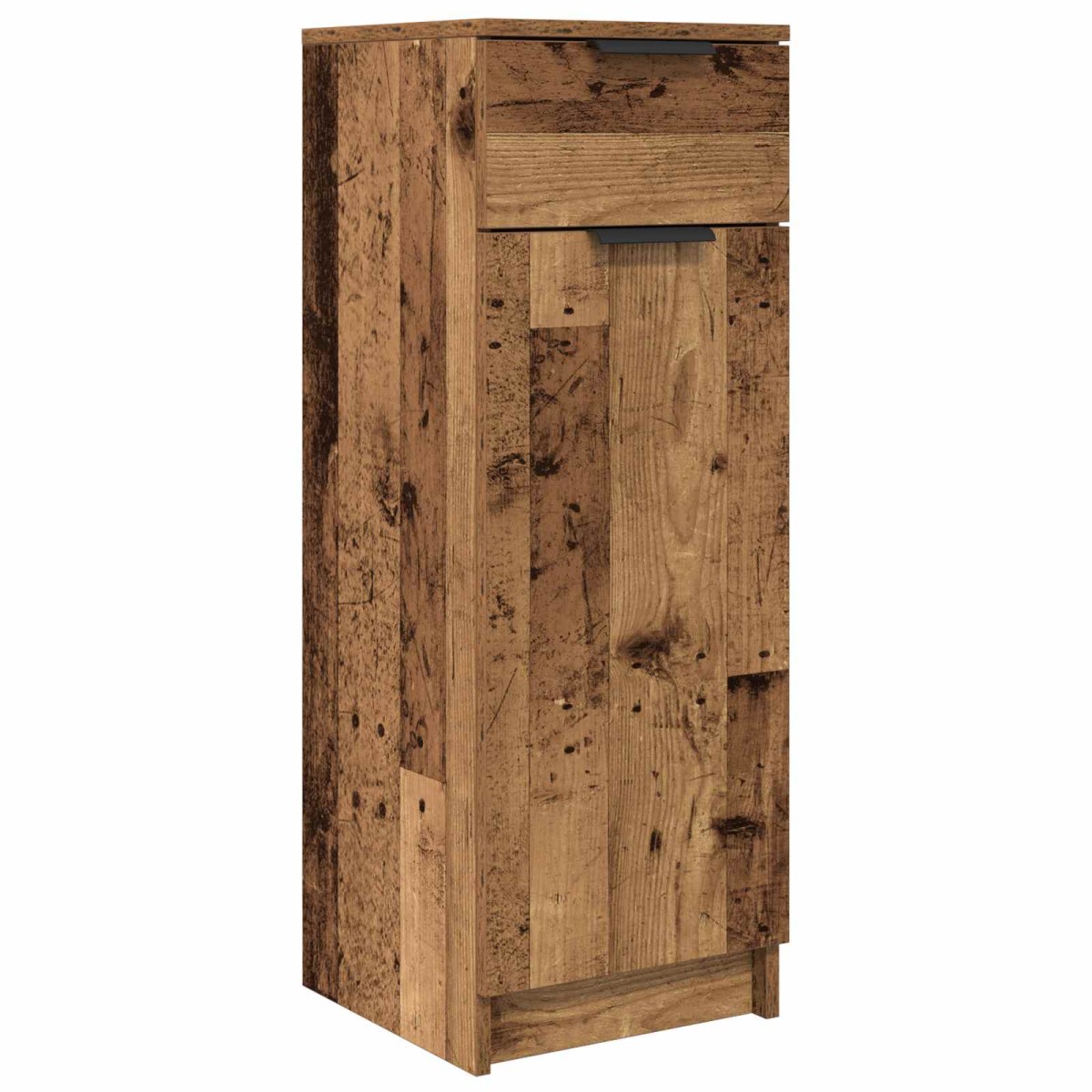 vidaXL Σετ Επίπλων Μπάνιου 5 τμχ. Παλιό ξύλο 64,5 x 33,5 x 59 εκ.