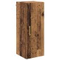 vidaXL Highboard 2 τμχ. Παλιό Ξύλο 34,5 x 34 x 180 εκ.