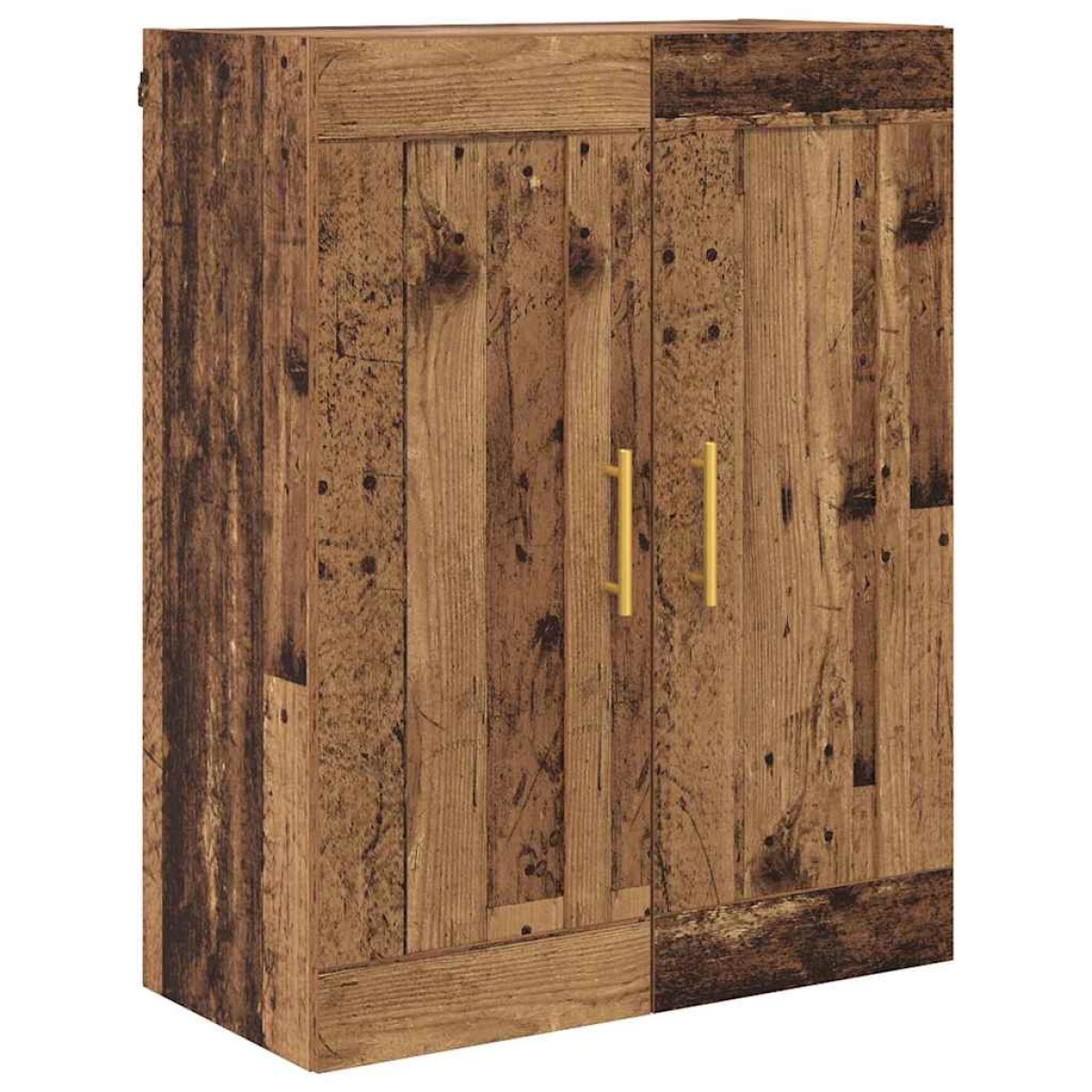 vidaXL Highboard Παλιό Ξύλο 69,5 x 34 x 180 εκ. Επεξεργασμένο Ξύλο