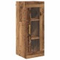 vidaXL Highboard 2 τμχ. Παλιό Ξύλο 34,5 x 34 x 180 εκ.