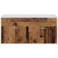 vidaXL Ντουλάπι Μπάνιου Παλιό ξύλο 100 x 38,5 x 46 cm