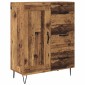 vidaXL Highboard Παλιό Ξύλο 69,5 x 34 x 180 εκ. Επεξεργασμένο Ξύλο