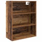 vidaXL Highboard 2 τμχ. Παλιό Ξύλο 69,5 x 32,5 x 180 εκ