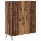 vidaXL Highboard Παλιό Ξύλο 69,5 x 34 x 180 εκ. Επεξεργασμένο Ξύλο