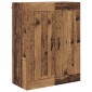 vidaXL Highboard Παλιό Ξύλο 69,5 x 34 x 180 εκ. Επεξεργασμένο Ξύλο