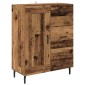 vidaXL Highboard 2 τμχ. Παλιό Ξύλο 69,5 x 32,5 x 180 εκ