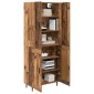 vidaXL Highboard 2 τμχ. Παλιό Ξύλο 69,5 x 34 x 180 εκ.