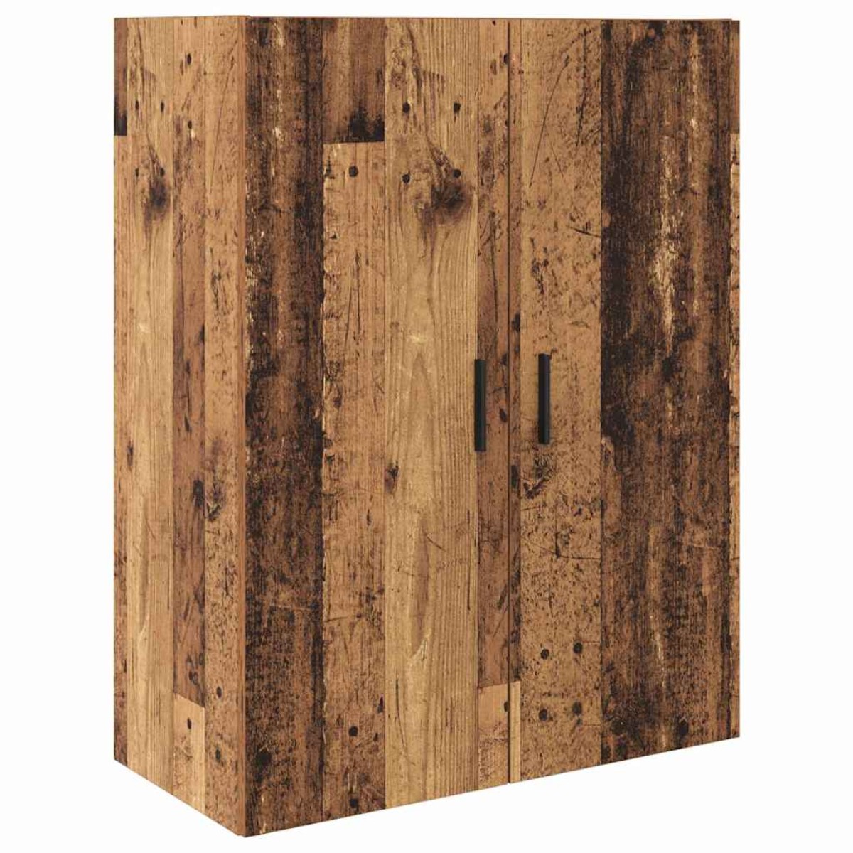 vidaXL Highboard 2 τμχ. Παλιό Ξύλο 69,5 x 34 x 180 εκ.